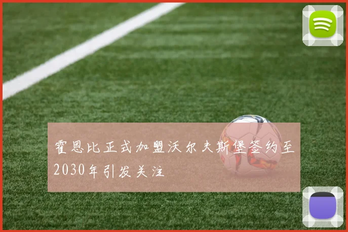 霍恩比正式加盟沃尔夫斯堡签约至2030年引发关注